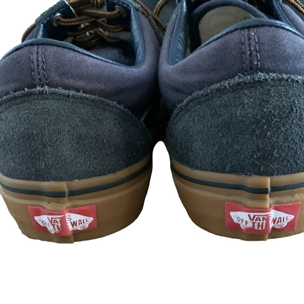 Vans Shoes, Size 9.5-Women, 8-Men, Navy & Rust/Brown - Picture 4 of 7